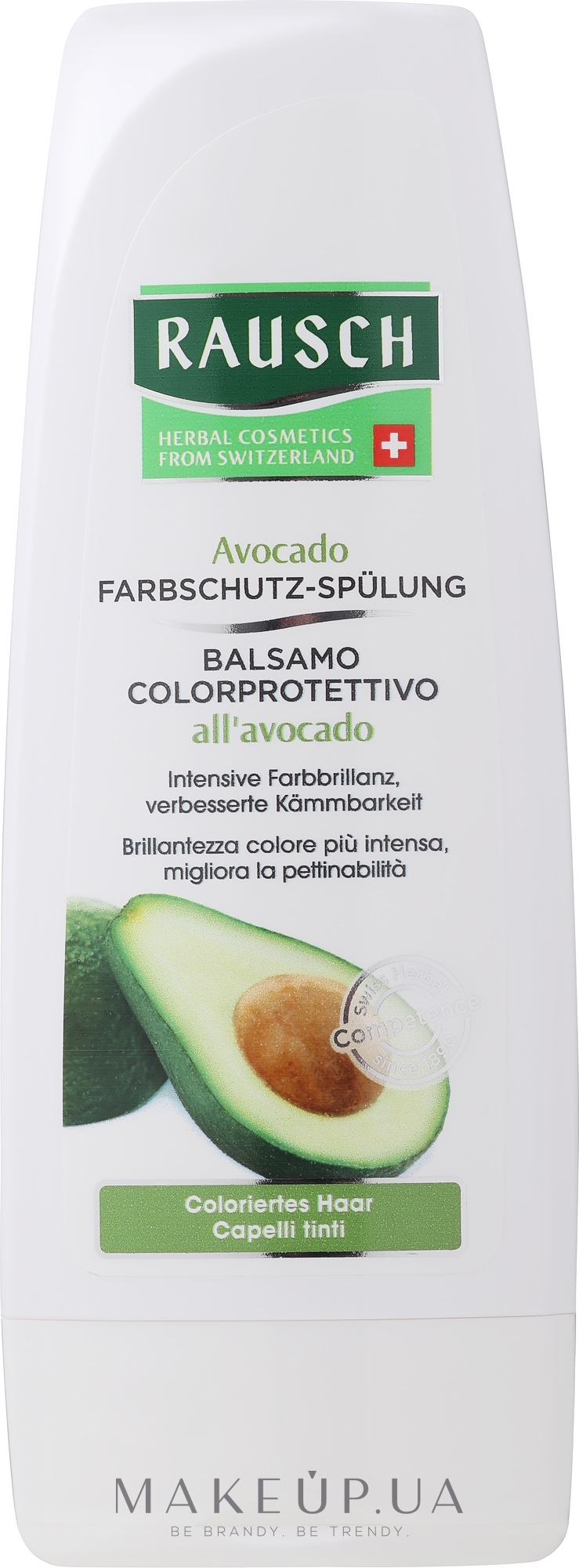 Кондиціонер для захисту кольору волосся, з авокадо - Rausch Avocado Color Protecting Rinse Conditioner — фото 200ml