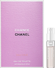 Духи, Парфюмерия, косметика Chanel Chance Eau Vive - Туалетная вода (пробник)