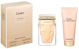 Cartier La Panthere - Набор (edp/75ml + b/lot/100ml) — фото N1