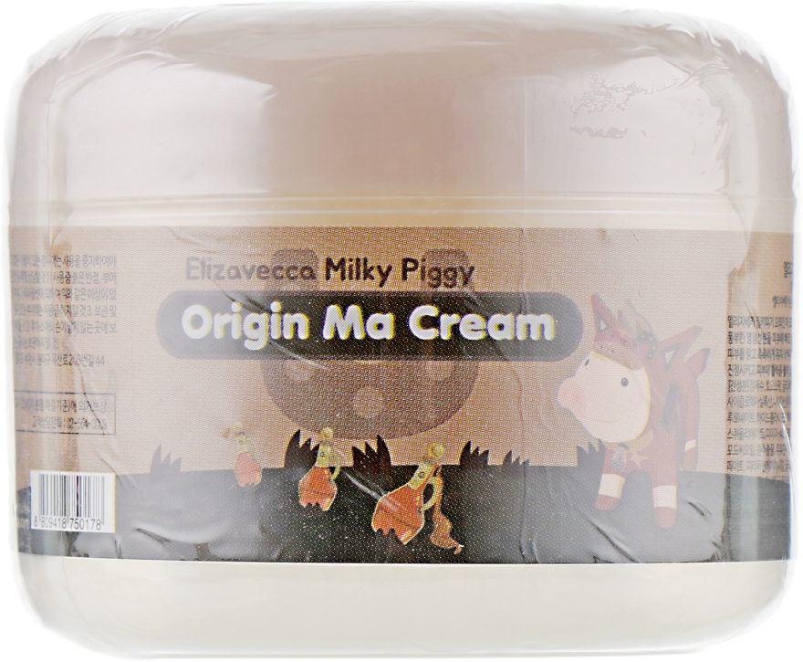 Восстанавливающий крем с лошадиным маслом - Elizavecca Face Care Milky Piggy Origine Ma Cream — фото N2