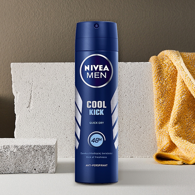 Дезодорант-антиперспірант  - NIVEA MEN Cool Kick Anti-Perspirant — фото N2