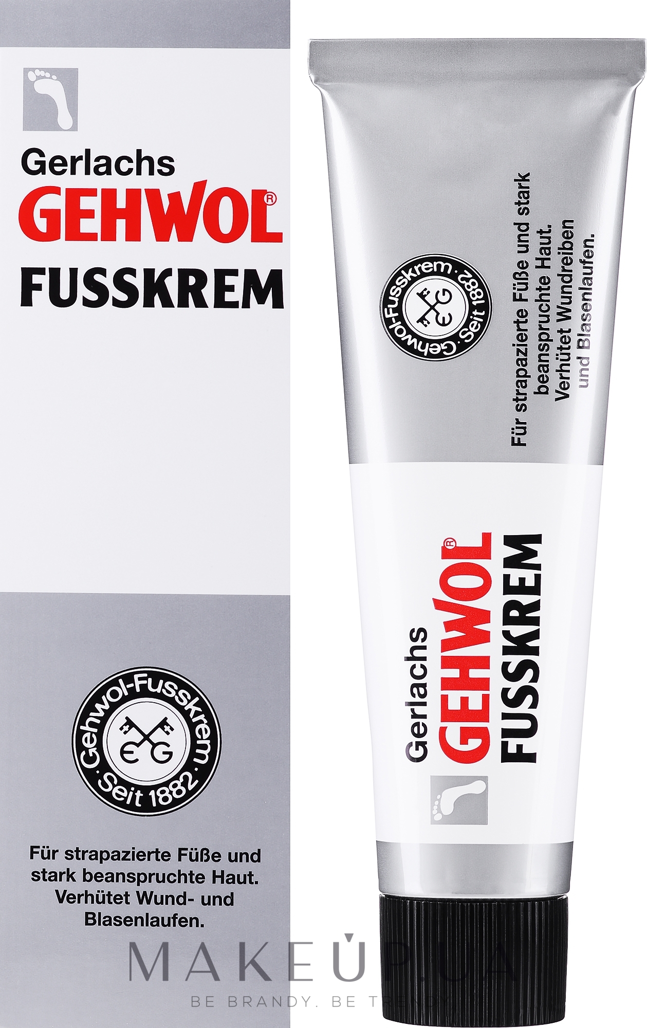 Крем для втомлених ніг - Gehwol Fusskrem Foot Cream — фото 75ml