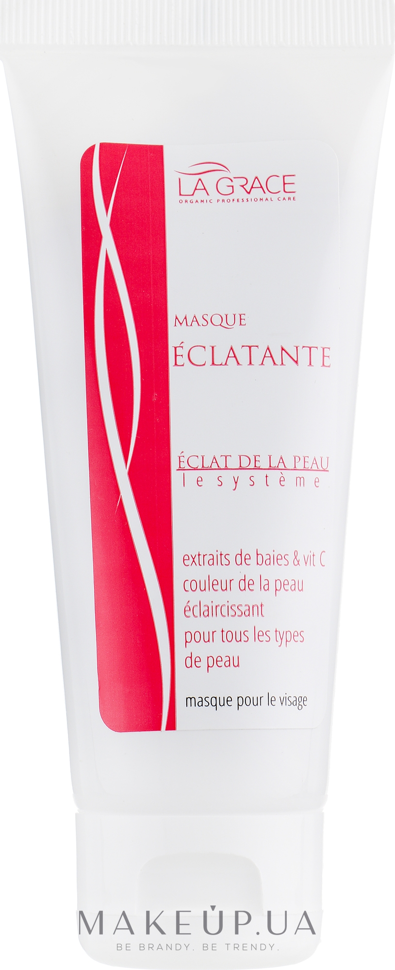 Маска для лица "Сияние кожи" c витамином С - La Grace Eclat De La Peau Masque Eclatante — фото 75ml