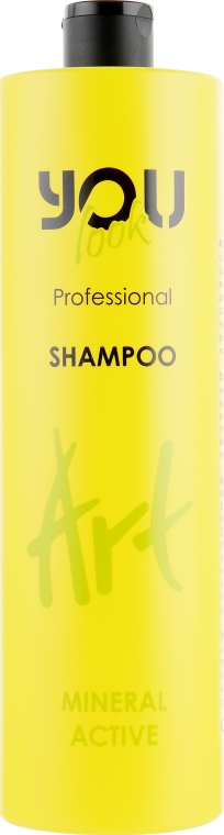 Шампунь для сухих, ломких и ослабленных волос с минералами - You Look Professional Art Mineral Active Shampoo