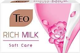 Туалетное мыло - Teo Rich Milk Soft Care — фото N1