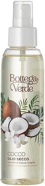 Масло для тела с кокосовым маслом - Bottega Verde Cocco Dry Skin Oil With Virgin Coconut Oil — фото N1