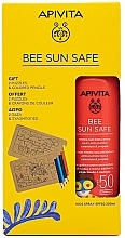 Духи, Парфюмерия, косметика Набор - Apivita Bee Sun Safe Gift (b/lot/200ml + acc)