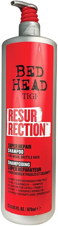 Шампунь для слабых и ломких волос - Tigi Bed Head Resurrection Super Repair Shampoo — фото N4