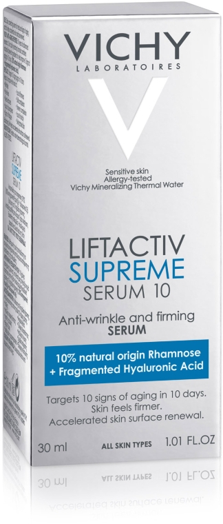 Сироватка для прискореного відновлення молодості шкіри - Vichy Liftactiv Serum 10 Supreme — фото N2