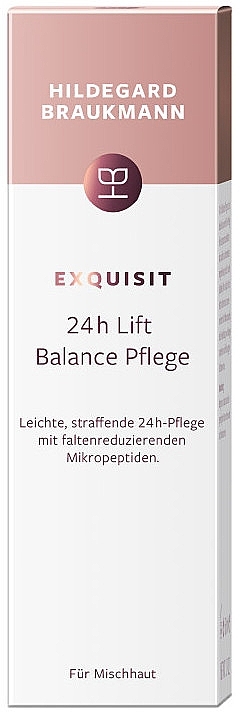 Балансувальний крем для обличчя - Hildegard Braukmann Exquisit 24H Lift Balance Care — фото N2