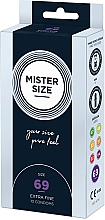 Презервативы латексные, размер 69, 10 шт - Mister Size Extra Fine Condoms — фото N2