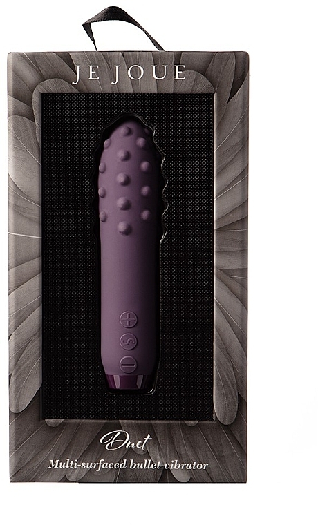 Вибратор, фиолетовый - Je Joue Duet Bullet Vibrator Purple — фото N2