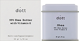 Масло Ши - Dott Multi-Use Shea Butter With Vitamin E — фото N2