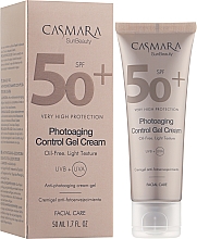 Гель-крем для обличчя "Контроль фотостаріння" - Casmara Photo-Aging Control Gel Cream SPF50 — фото N2