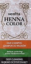 ПОДАРУНОК! Глибоко очищувальний шампунь - Venita Henna Color Hair Shampoo Deep Cleansing (пробник) — фото N1