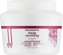 Живильна маска для волосся з олією макадамії - JJ Macadamia Mask Nourishing — фото N1