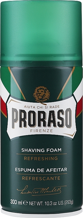 Пена для бритья - Proraso Green Foam — фото N3