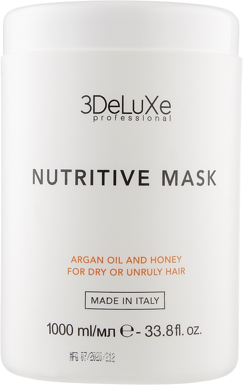 Маска для сухих и повреждённых волос - 3DeLuXe Nutritive Mask — фото N3