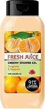 Крем-гель для душу - Fresh Juice Hawaiian Paradise Tangerine & Awapuhi — фото N1