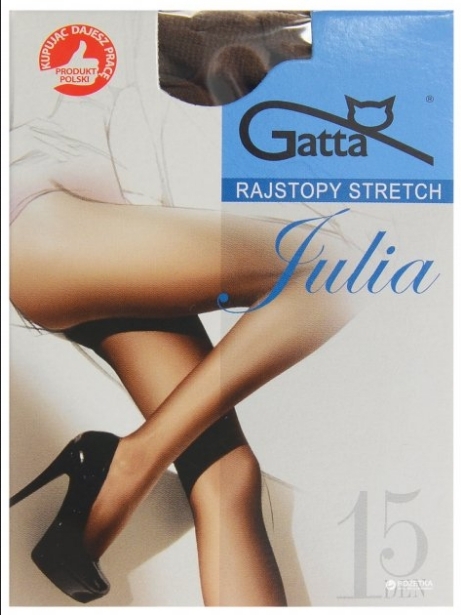 Колготки "Julia Stretch" 15 Den, inka - Gatta — фото N1
