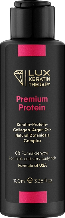 Засіб для випрямлення волосся - Lux Keratin Therapy Premium Protein — фото N2