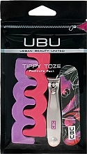 Набор для педикюра, вар.1 - UBU Tippy Toze Pedicure Pack (clippe/1pcs + nailfile/1pcs + accessories/2pcs) — фото N2