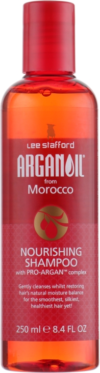 Живильний шампунь - Lee Stafford Arganoil from Morocco Nourishing Shampoo — фото N1