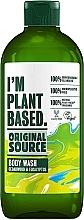 Парфумерія, косметика Гель для душу - Original Source I'm Plant Based Cedarwood & Eucalyptus Body Wash