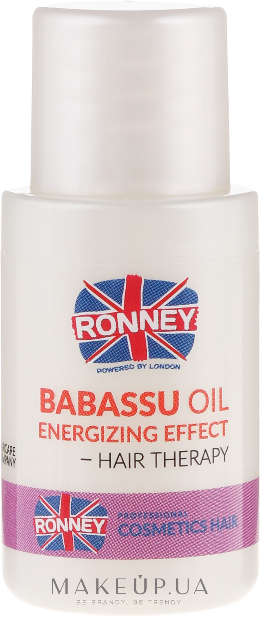 Олія бабасу для волосся - Ronney Babassu Oil Energizing Effect Hair Therapy — фото 15ml