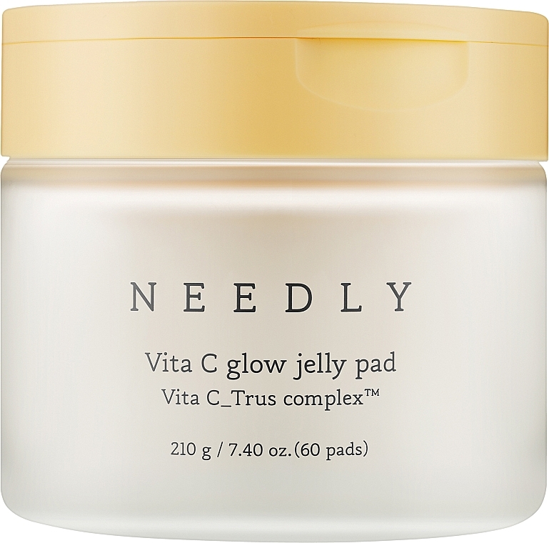 Зволожувальні тонер-педи для сяйва шкіри - Needly Vita C Glow Jelly Pad — фото N1