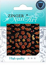 Духи, Парфюмерия, косметика Наклейки для дизайна ногтей, fda-185 - Zinger Nail Art Sticker