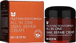Равликовий крем - Mizon All in One Snail Repair Cream — фото N2