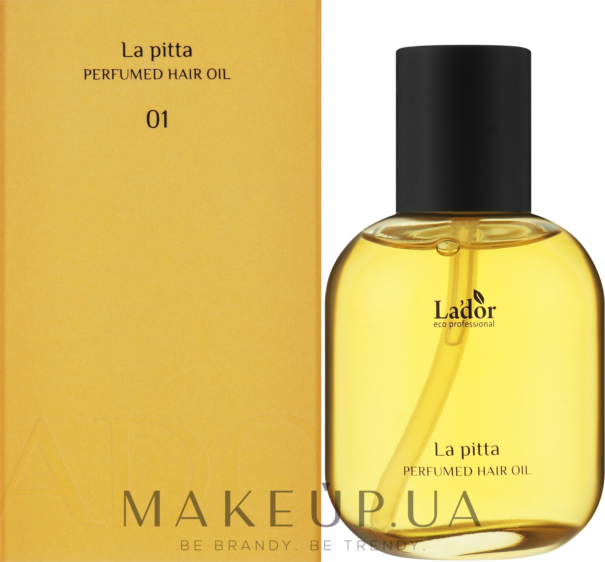 Парфюмированное масло для тонких волос - La'dor Perfumed Hair Oil 01 La Pitta — фото 80ml