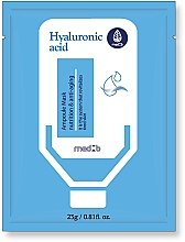 Духи, Парфюмерия, косметика Тканевая маска для лица с гиалуроновой кислотой - Med B Hyaluronic Acid Ampoule Active Mask