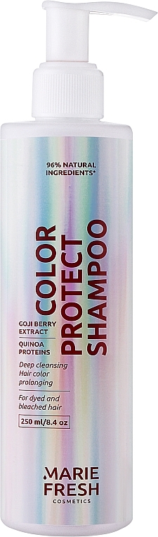 Шампунь для профессионального ухода за окрашенными волосами на основе антиоксидантов - Marie Fresh Cosmetics Color Protect Shampoo