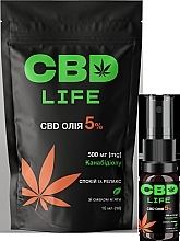 Парфумерія, косметика Дієтична добавка  CBD олія 5% зі смаком м'яти - CBD Life