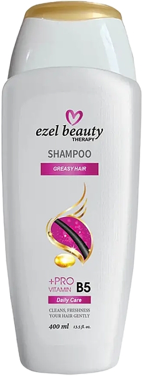 Шампунь-кондиціонер 2 в 1 для жирного волосся - Ezel Beauty Greasy Hair Shampoo — фото N1