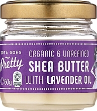 Духи, Парфюмерия, косметика Масло ши и лаванды для тела - Zoya Goes Pretty Shea Butter With Lavender Oil Organic Cold Pressed