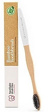 Парфумерія, косметика Бамбукова зубна щітка, біла - Spotlight Oral Care White Bamboo Toothbrush