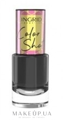 Лак для ногтей Color Shot - Ingrid Cosmetics Color Shot Nail Polish — фото 01 - Just Black
