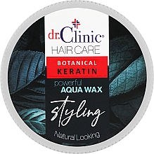 Мужской воск для волос с кератином - Dr. Clinic Hair Care Botanical Keratin Aqua Wax — фото N1