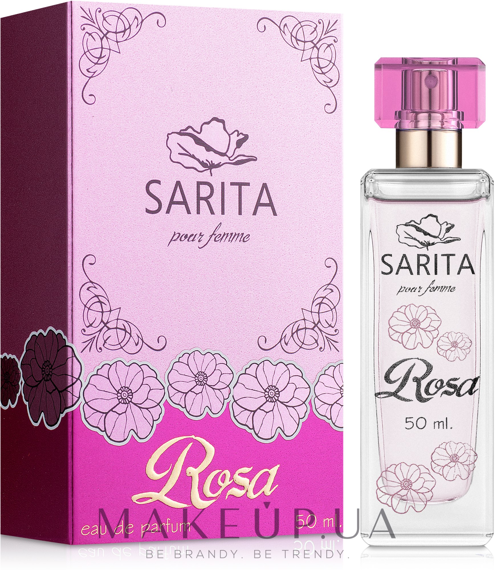 Aroma Parfume Sarita Rosa - Парфюмированная вода — фото 50ml