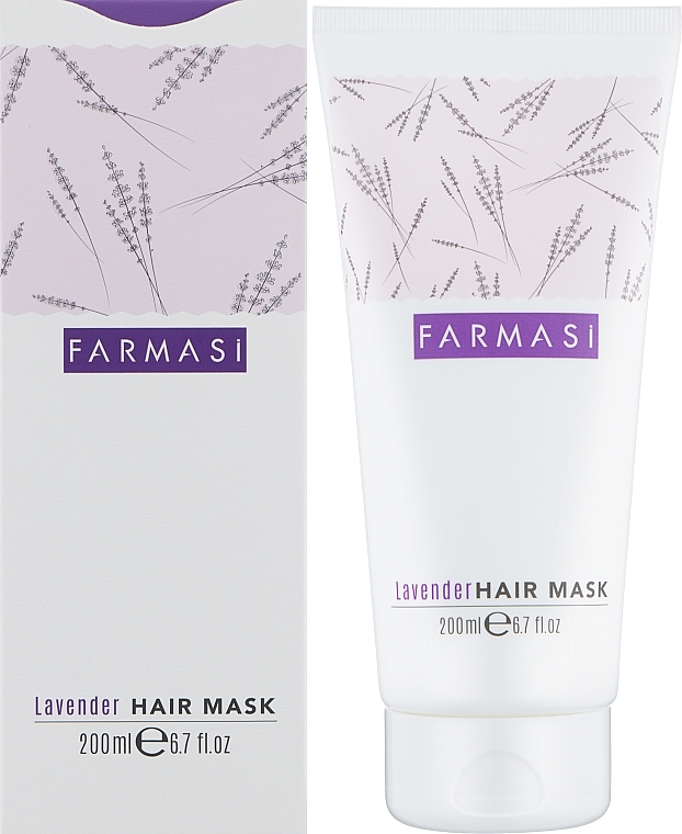 УЦЕНКА Маска для волос "Лаванда" - Farmasi Lavender Hair Mask * — фото N2