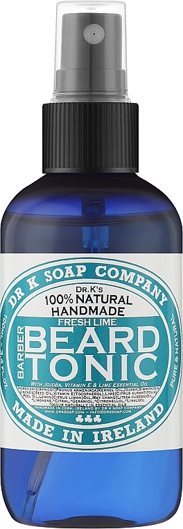 Тоник для ухода за бородой "Свежий лайм" - Dr K Soap Company Beard Tonic Fresh Lime — фото N2