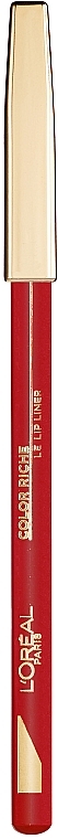 Контурный карандаш для губ - L'Oreal Paris Colour Riche Le Lip Liner