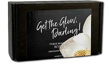 Набор "Get The Glow, Darling!" - I Want You Naked Coco Glow Beauty Trio (bath/60g + b/oil/100ml + b/scrub/90g) — фото N1