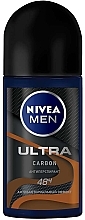 Дезодорант шариковый антиперспирант для мужчин - NIVEA MEN Deodorant Ultra Carbon — фото N1