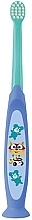 Детская зубная щетка, 0-2 лет, синяя - Elgydium Baby Souple Soft — фото N2