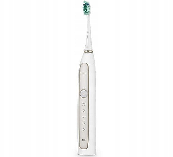 Звукова зубна щітка, біла - Seysso Gold Sonic Toothbrush — фото N1