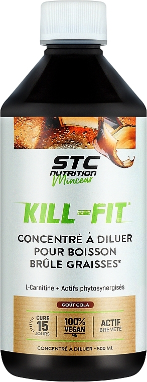Килл-фит концентрат сжигатель жира L-карнитин + экстракты растений - STC Nutrition Kill-Fit Concentre Brule Graisse — фото N1